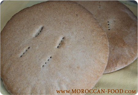Moroccan bread recipe khobz