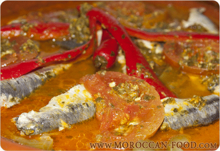 Moroccan whiting chermoula