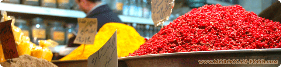 Moroccan spices souk